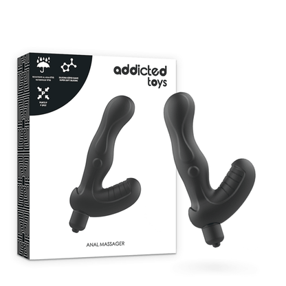 ADDICTED TOYS - P - SPOT VIBE SILICONE PROSTATE ANAL STIMULATOR - Kink&Play