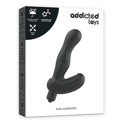 ADDICTED TOYS - P - SPOT VIBE SILICONE PROSTATE ANAL STIMULATOR - Kink&Play