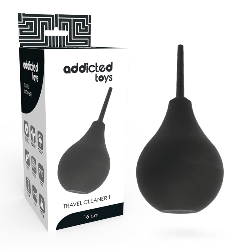 ADICCTED TOYS - ANAL DOUCHE BLACK - Kink&Play