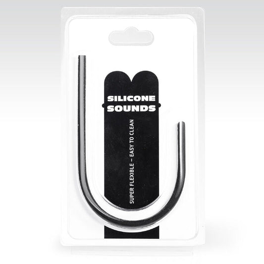 ALL BLACK - 6MM URETHRAL PROBE SILICONE - Kink&Play