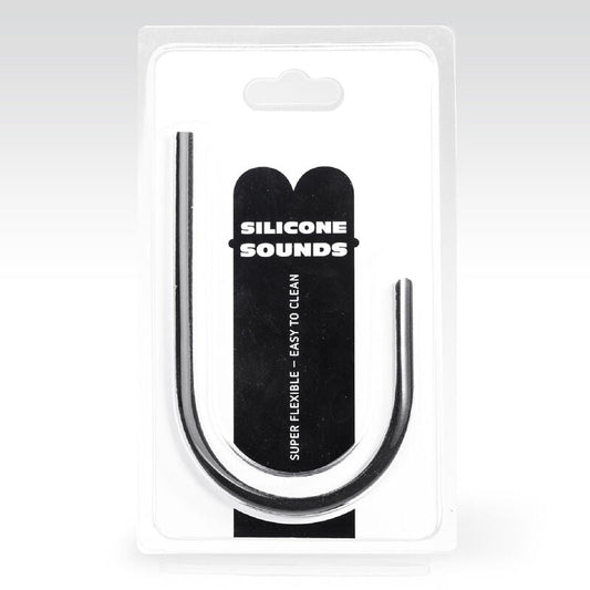 ALL BLACK - 8MM URETHRAL PROBE SILICONE - Kink&Play