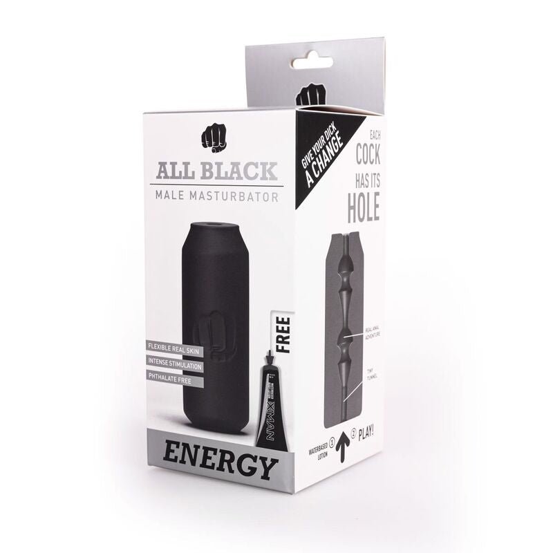 ALL BLACK - MASTURBATOR ENERGY - Kink&Play