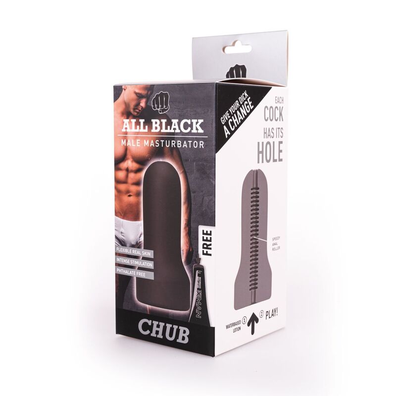 ALL BLACK - MASTURBATOR LOOP MODEL 2 - Kink&Play