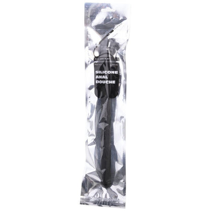 ALL BLACK - SHOWER ANAL SILICONE SISTEMA STOPPER 27 CM - Kink&Play