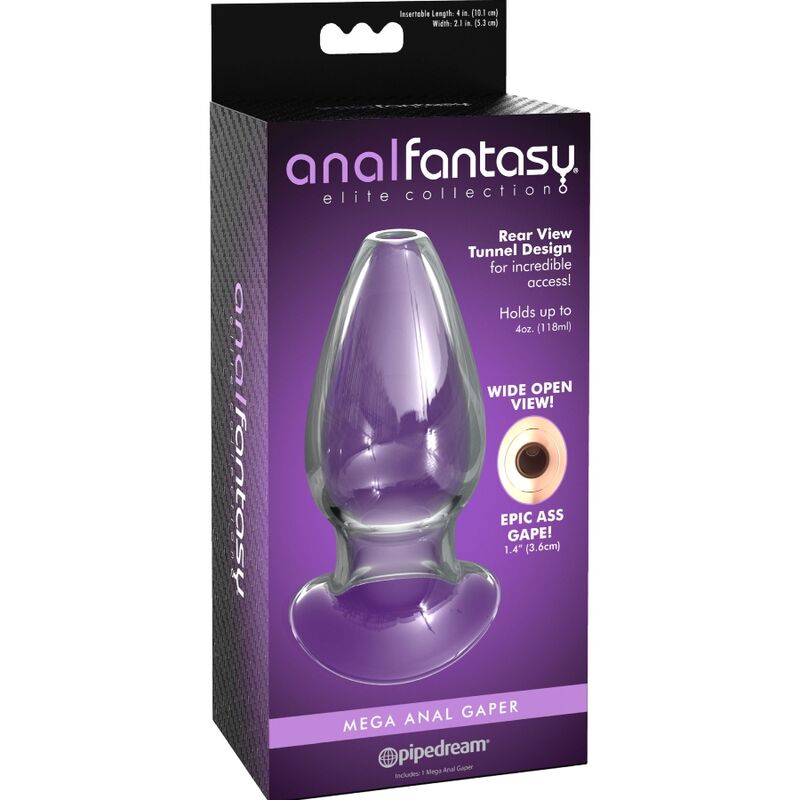 ANAL FANTASY ELITE COLLECTION - ANAL GAPER CRYSTAL DILATOR SIZE L - Kink&Play