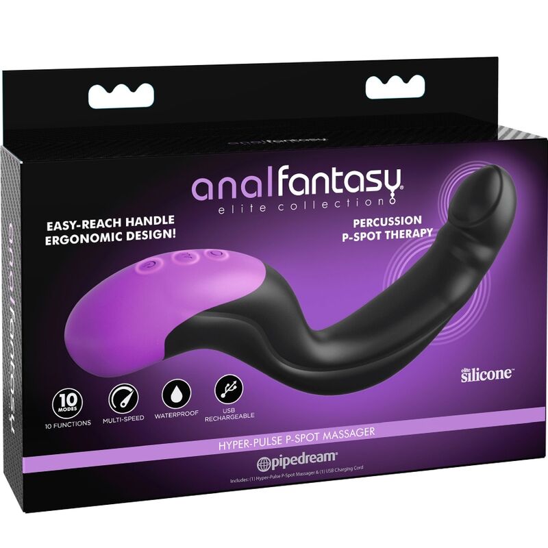 ANAL FANTASY ELITE COLLECTION - HYPER - PULSE P - POINT ANAL MASSAGER - Kink&Play