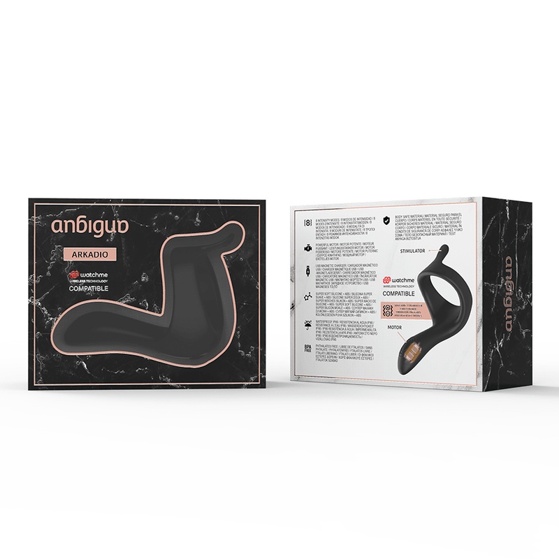 ANBIGUO - ARKADIO GLAND & PERINEUM STIMULATOR COMPATIBLE WITH WATCHME WIRELESS TECHNOLOGY - Kink&Play