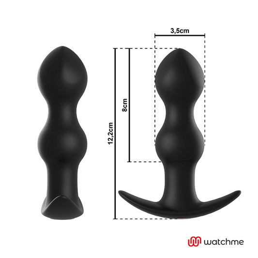 ANBIGUO - WATCHME REMOTE CONTROL PLUG ANAL VIBRATOR TIBERIO - Kink&Play