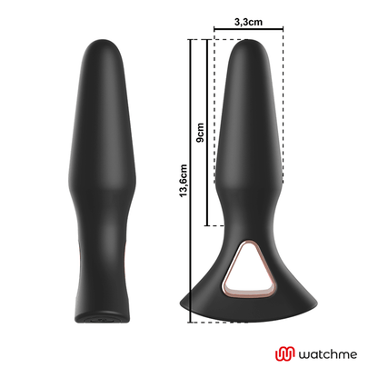 ANBIGUO - WATCHME REMOTE CONTROL VIBRATOR ANAL PLUG ALEXANDRU - Kink&Play