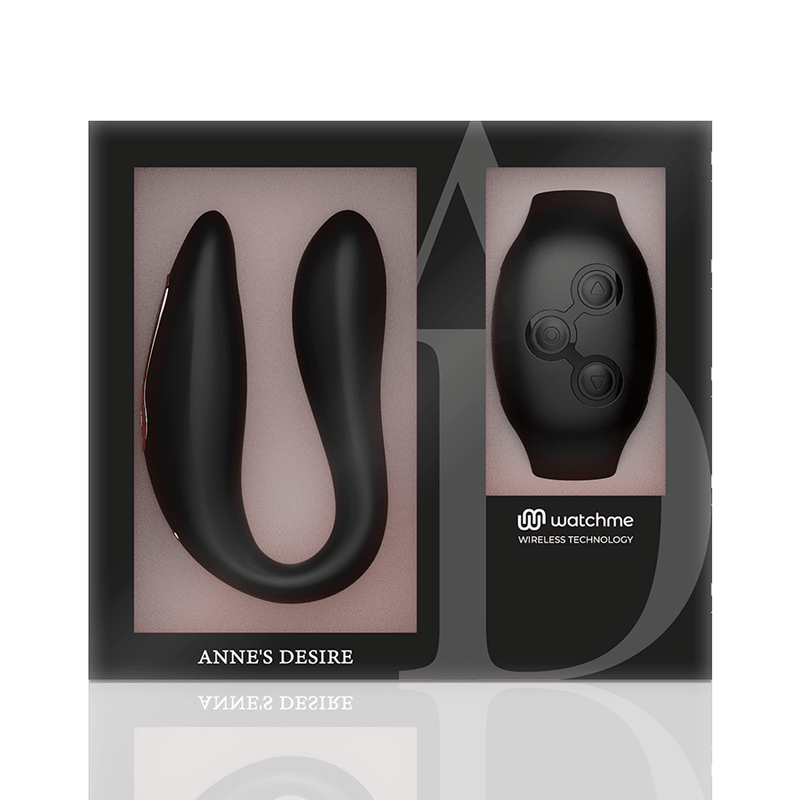 ANNE'S DESIRE - DUAL PLEASURE TECNOLOG A WATCHME BLACK - Kink&Play