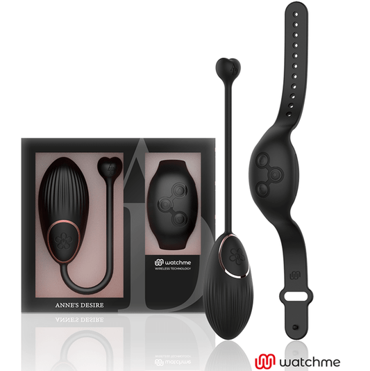 ANNE'S DESIRE - EGG REMOTE CONTROL TECHNOLOGY WATCHME BLACK - Kink&Play