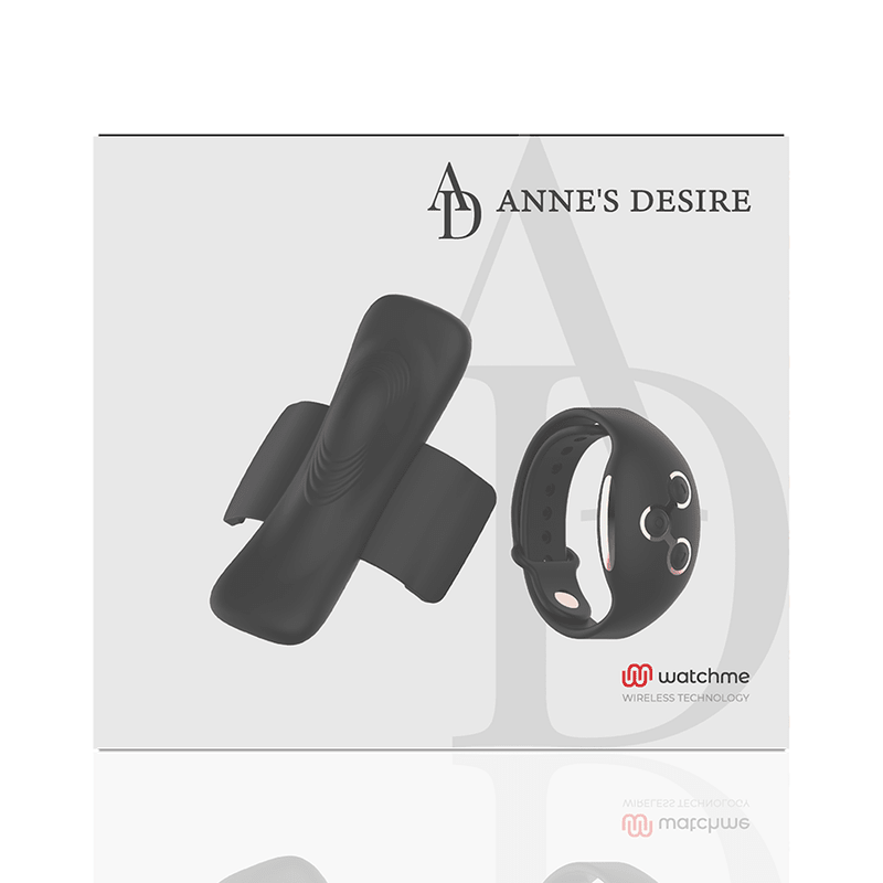 ANNE'S DESIRE - PANTY PLEASURE TECNOLOG A WATCHME BLACK/GOLD - Kink&Play