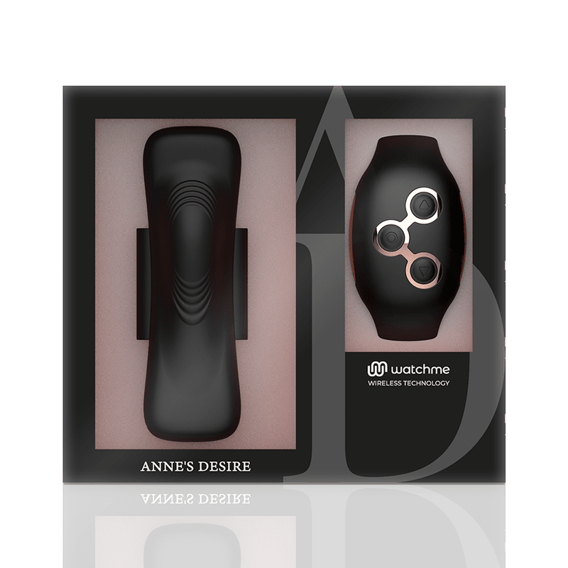 ANNE'S DESIRE - PANTY PLEASURE TECNOLOG A WATCHME BLACK/GOLD - Kink&Play