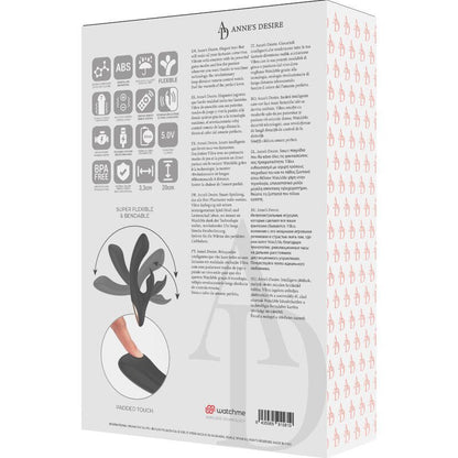 ANNE'S DESIRE - RABBIT REMOTE CONTROL TECHNOLOG A WATCHME BLACK - Kink&Play