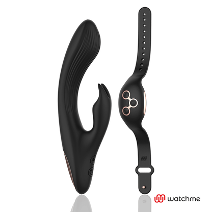 ANNE'S DESIRE - RABBIT REMOTE CONTROL TECHNOLOGY WATCHME BLACK/GOLD - Kink&Play