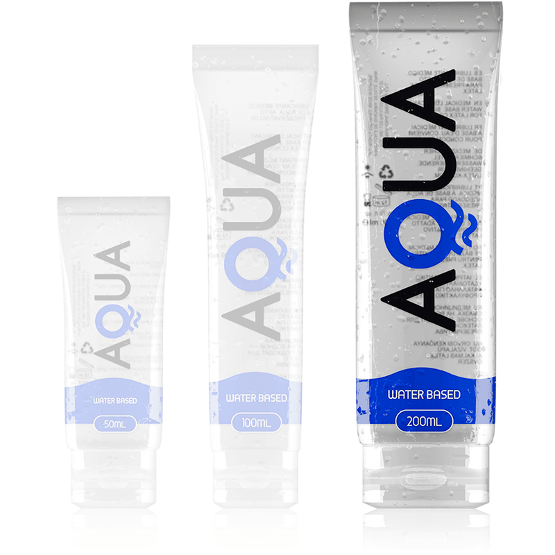 AQUA QUALITY - LUBRICANTE BASE DE AGUA 200 ML - Kink&Play