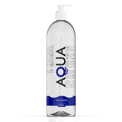 AQUA QUALITY - WATER BASED LUBRICANT 1000 ML - Kink&Play