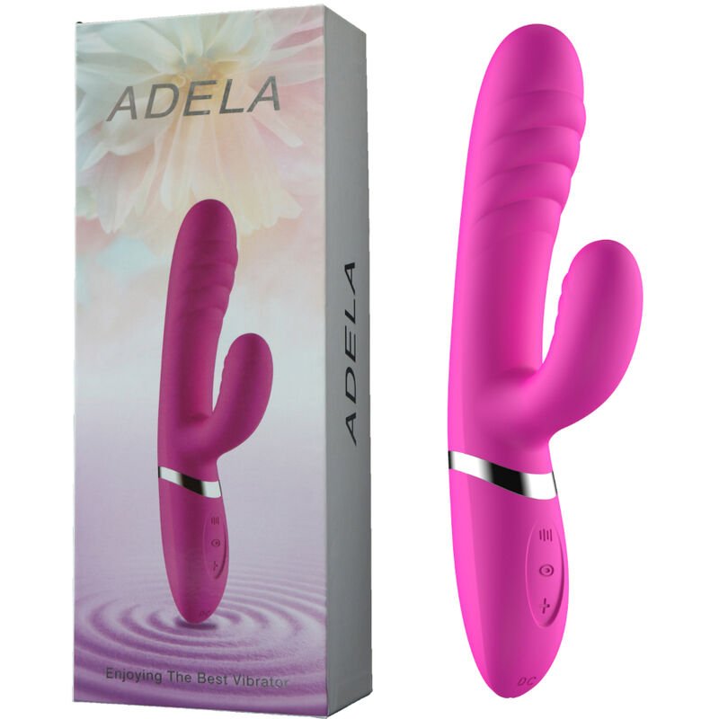 ARMONY - ADELA VIBRATOR & STIMULATOR FUCHSIA - Kink&Play