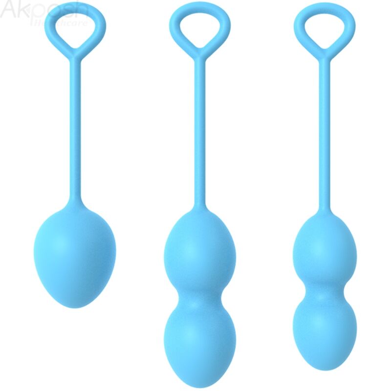 ARMONY - ANABIOSIS VAGINAL DUMBBELL 3 LEVELS BLUE - Kink&Play