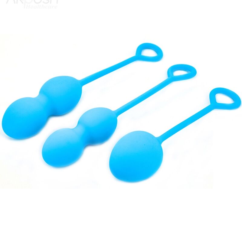 ARMONY - ANABIOSIS VAGINAL DUMBBELL 3 LEVELS BLUE - Kink&Play