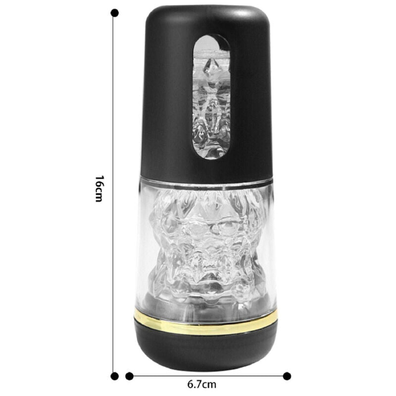 ARMONY - BLACK PORTABLE MASTURBATOR - Kink&Play