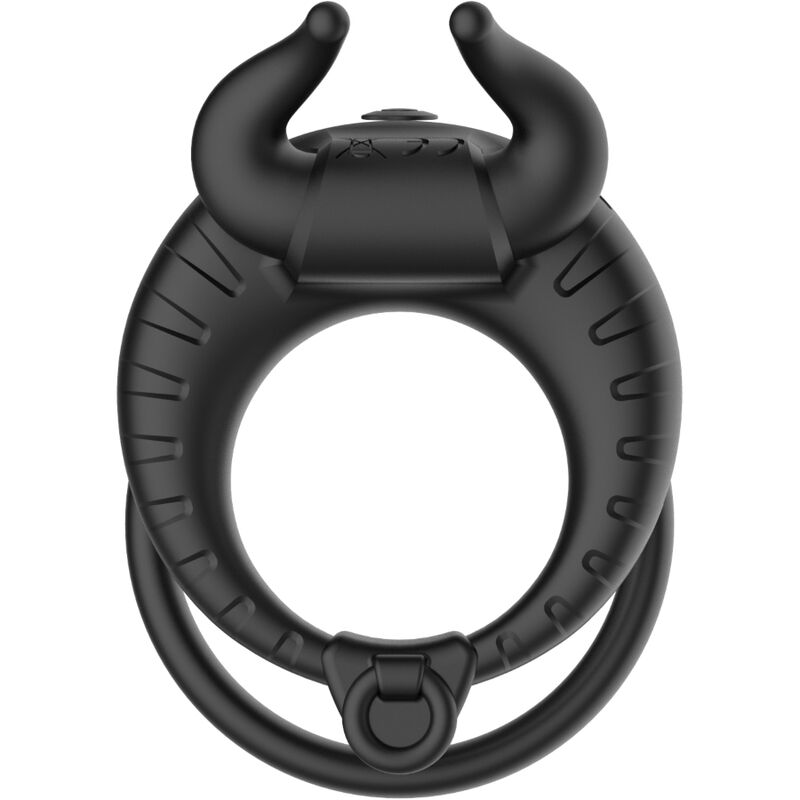 ARMONY - BULL'S PASION RING VIBRATOR 10 SPEEDS BLACK - Kink&Play