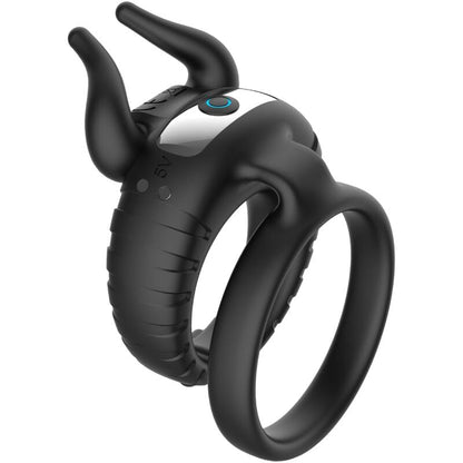 ARMONY - BULL'S PASION RING VIBRATOR 10 SPEEDS BLACK - Kink&Play