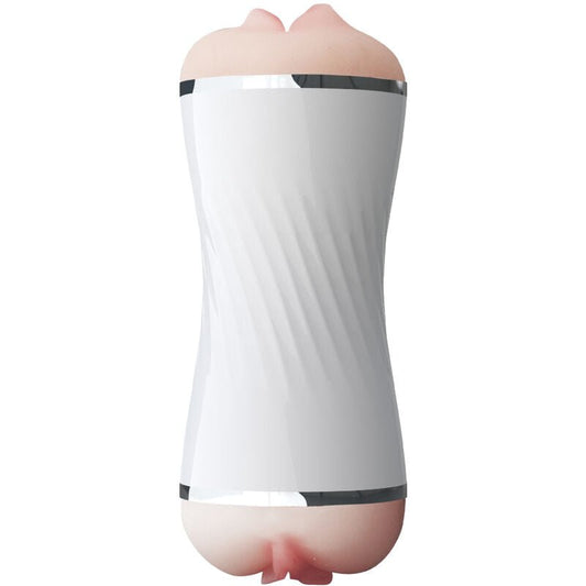 ARMONY - DOUBLE VAGINA & MOUTH WHITE MASTURBATOR - Kink&Play