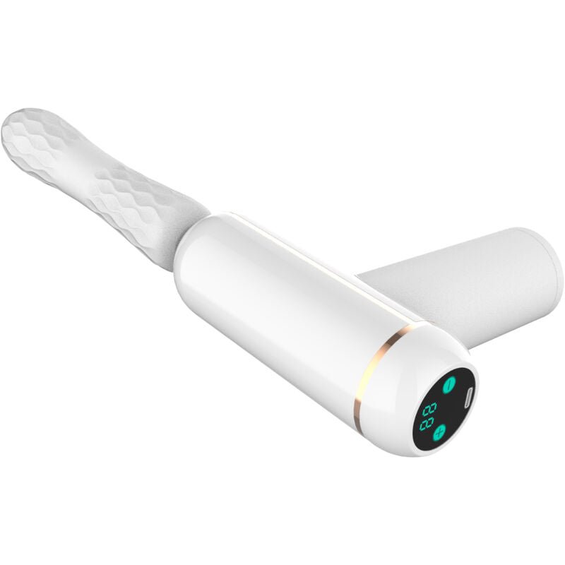 ARMONY - FKING MACHINE ADJUSTABLE & AUTOMATIC VIBRATOR WHITE - Kink&Play
