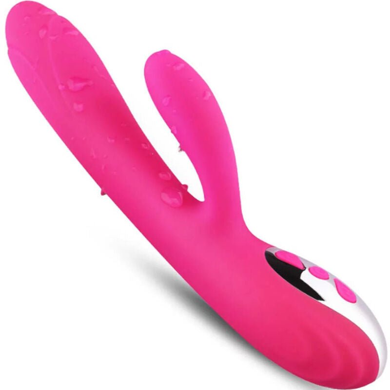 ARMONY - FLEXIBLE VIBRATOR & STIMULATOR WITH FUCHSIA HEAT EFFECT - Kink&Play