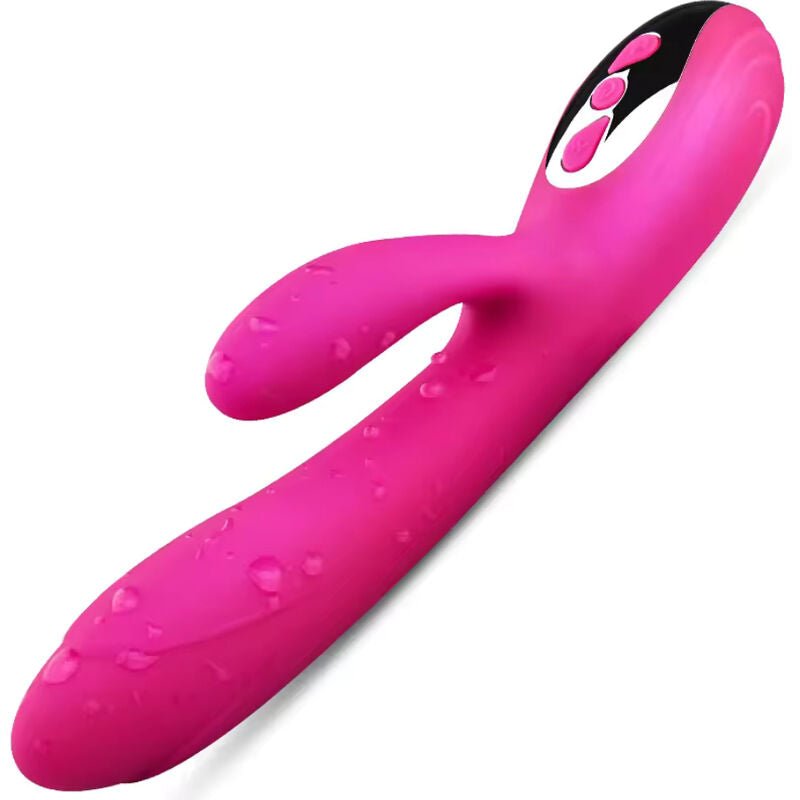 ARMONY - FLEXIBLE VIBRATOR & STIMULATOR WITH FUCHSIA HEAT EFFECT - Kink&Play