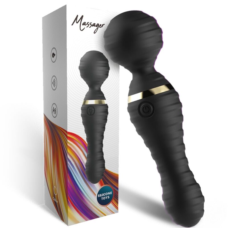 ARMONY - FREEDO MASSAGER & VIBRATOR SMALL BLACK - Kink&Play
