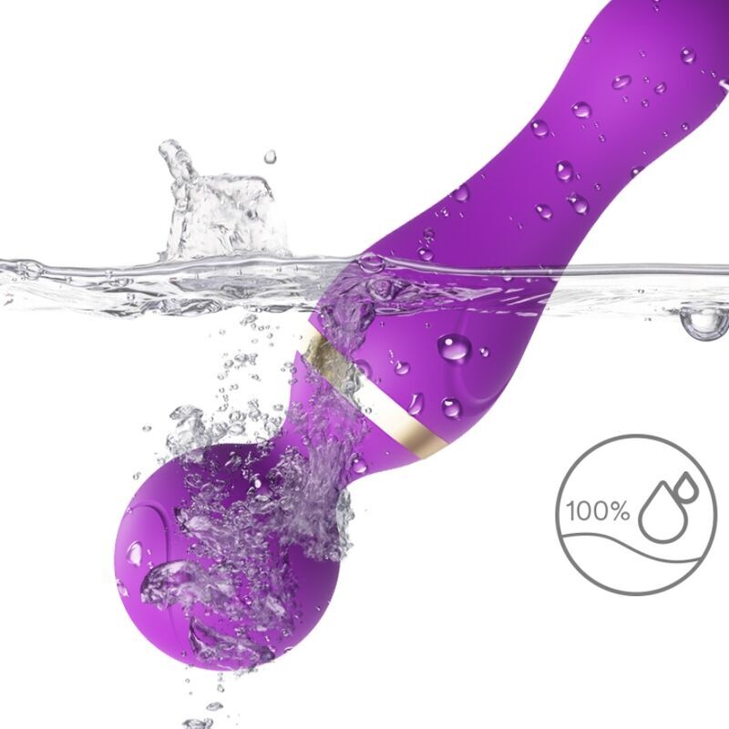 ARMONY - FREEZA MASSAGER & VIBRATOR SUPER FLEXIBLE HEAD PURPLE - Kink&Play