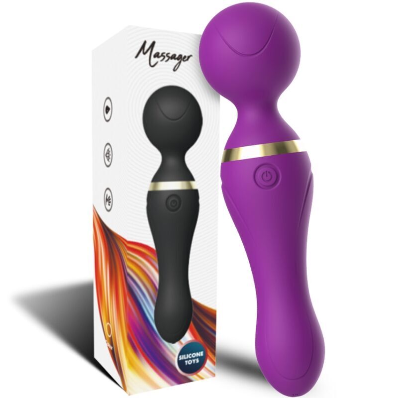 ARMONY - FREEZA MASSAGER & VIBRATOR SUPER FLEXIBLE HEAD PURPLE - Kink&Play