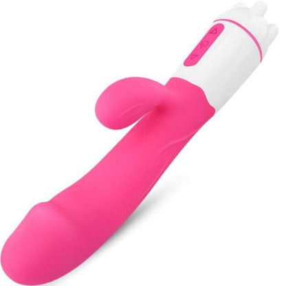 ARMONY - HAPPY VIBRATOR & RECHARGEABLE FUCHSIA STIMULATOR - Kink&Play