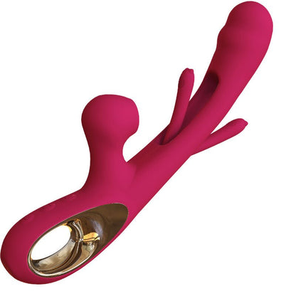 ARMONY - IMPACT SWING VIBRATOR & DUAL STIMULATOR MODEL 2 BORDEAUX - Kink&Play
