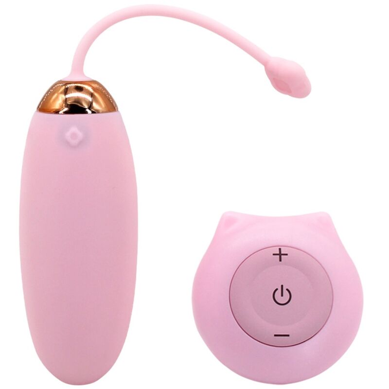 ARMONY - KITTY FUN EGG VIBRATOR REMOTE CONTROL 10 VIBRATIONS PINK - Kink&Play