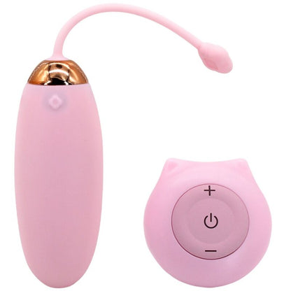 ARMONY - KITTY FUN EGG VIBRATOR REMOTE CONTROL 10 VIBRATIONS PINK - Kink&Play