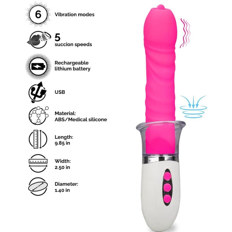 ARMONY - LIBERTY VIBRATOR & THRUSTING WITH TONGUE - Kink&Play