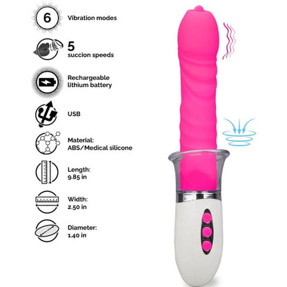 ARMONY - LIBERTY VIBRATOR & THRUSTING WITH TONGUE - Kink&Play