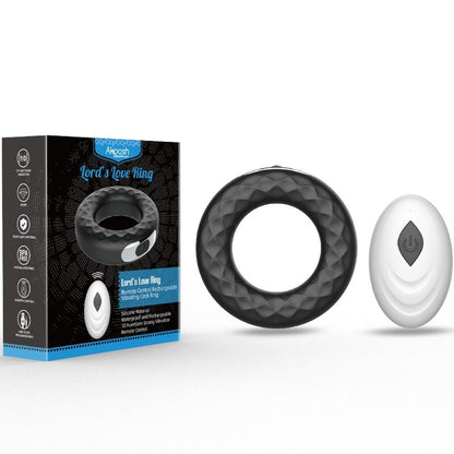 ARMONY - LORD'S LOVE RING VIBRATOR REMOTE CONTROL BLACK - Kink&Play