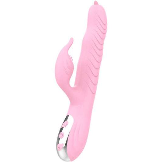 ARMONY - MARCIA VIBRATOR & THRUSTING DOUBLE TONGUE HEAT EFFECT PINK - Kink&Play