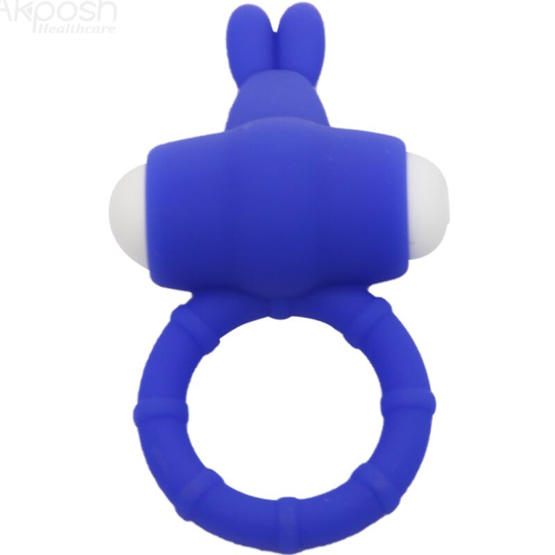 ARMONY - MS BUNNY VIBRATOR RING SILICONE BLUE - Kink&Play