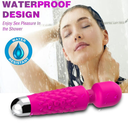 ARMONY - POSTMAN MASSAGER & VIBRATOR SUPER FLEXIBLE HEAD FUCHSIA - Kink&Play
