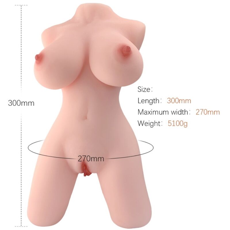 ARMONY - REALISTIC FEMALE TORSO MODEL 5 - Kink&Play