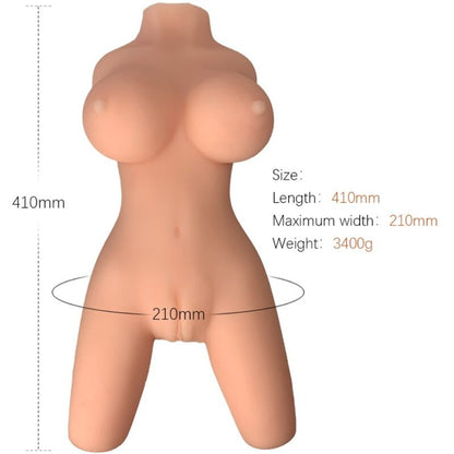 ARMONY - REALISTIC FEMALE TORSO MODEL 8 - Kink&Play