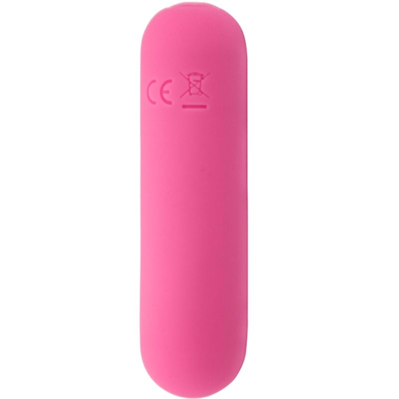 ARMONY - SPLASH HAHA VIBRATOR BULLET SILICONE 10 VIBRATIONS 75 X 19 CM PINK - Kink&Play