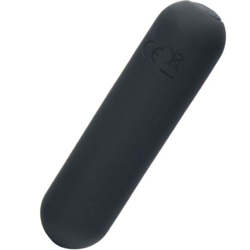 ARMONY - SPLASH HEHE VIBRATOR BULLET SILICONE 10 VIBRATIONS 65 X 15 CM BLACK - Kink&Play
