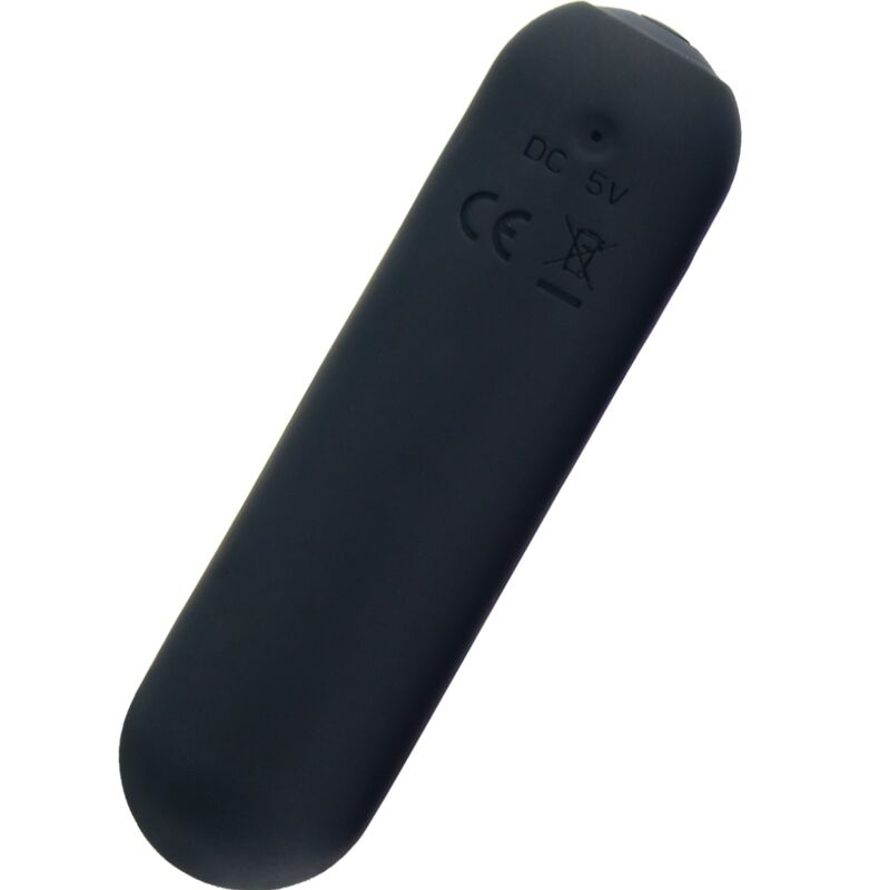 ARMONY - SPLASH JOIE VIBRATOR BULLET SILICONE REMOTE CONTROL 10 VIBRATIONS 75 X 19 CM BLACK - Kink&Play