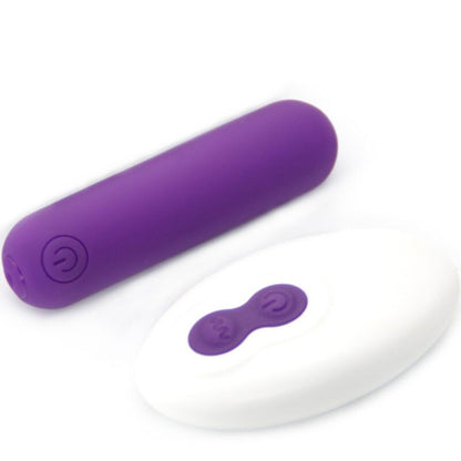 ARMONY - SPLASH JOLINE VIBRATOR BULLET SILICONE REMOTE CONTROL 10 VIBRATIONS 6.5 X 1.5 CM PURPLE - Kink&Play